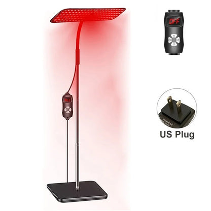 660Nm 850Nm LED Red Light Therapy Panel with Stand near Infrared Therapy Lamp Devices for Body Muscle Relax and Skin Care — product view 9