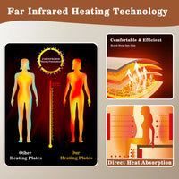 Infrared Sauna Designed for Home Wellness, 2180W Power, Hemlock Wood Construction, 360° Surround Heating — product view 6